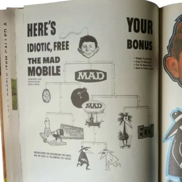 HTF! THE RIDICULOUSLY EXPENSIVE MAD by Gaines and Feldstein 1969 Hardback Book - Picture 9 of 16